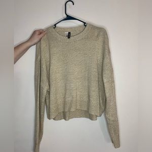 Cropped sweater